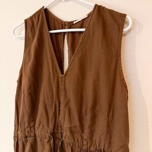 Ali Golden Brown Jumpsuit